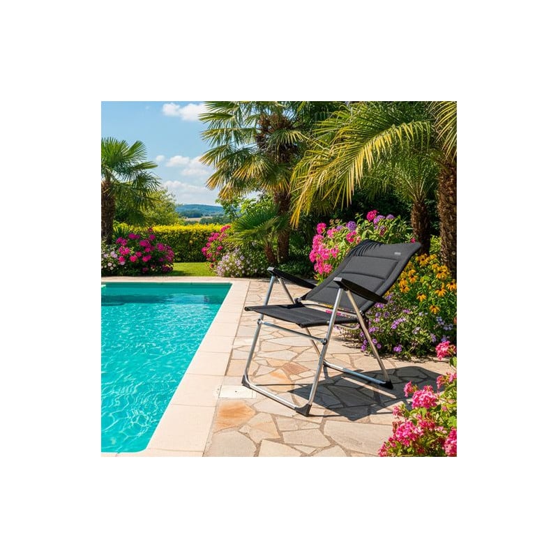 Silla Plegable con Acolchado Multiposición