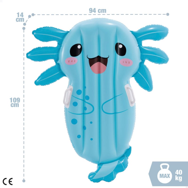 Colchoneta Hinchable Axolote 117 cm