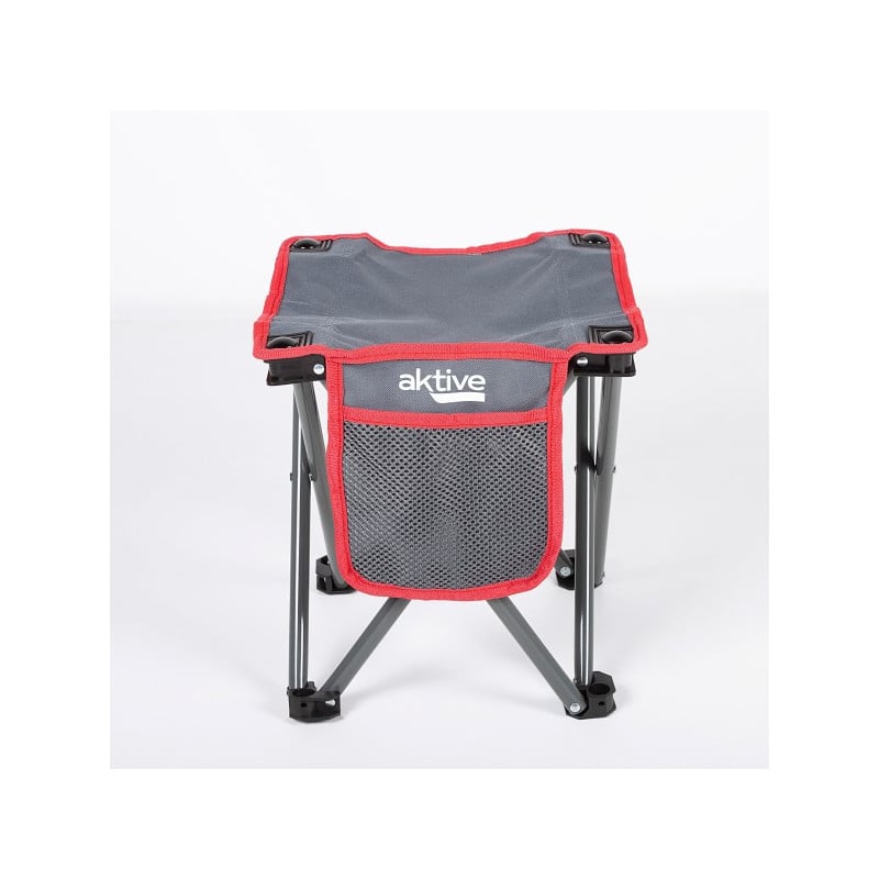 Taburete Plegable 30x30x32CM Con Bolsillo