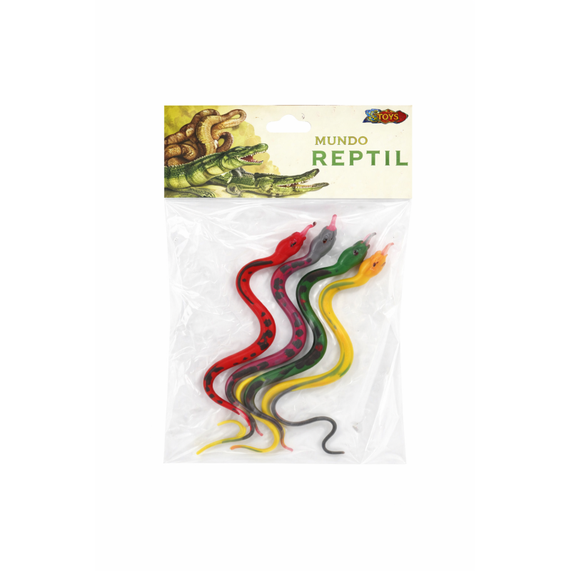 Pack Animales Serpientes De Eurojueguetes