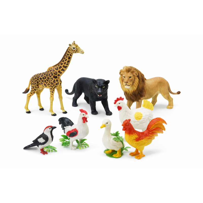 Pack Animales Salvajes Y De Granja