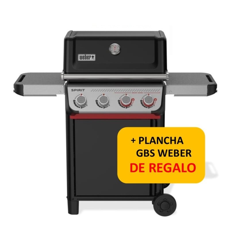 Barbacoa Weber Spirit E-425 De Gas + Plancha Gourmet