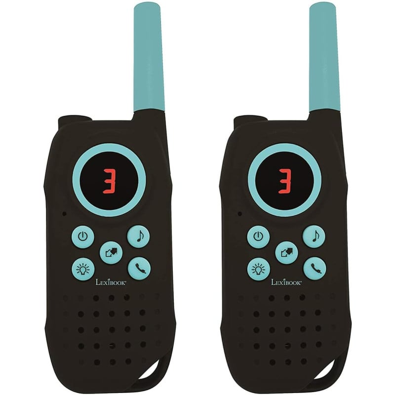 Lexibook Walkie Talkies 5 km Azul Y Negro