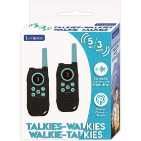Lexibook Walkie Talkies 5 km Azul Y Negro