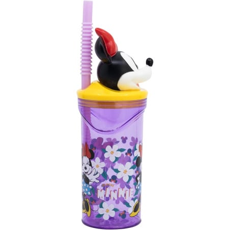 Vaso Figura 3D 360Ml Minnie
