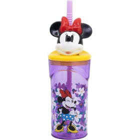 Vaso Figura 3D 360Ml Minnie