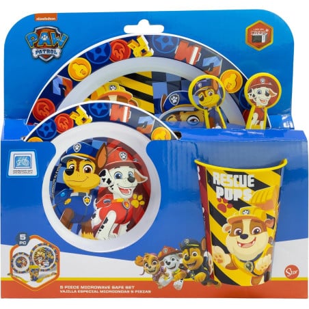 Set Micro Kids 5 Piezas Paw Patrol
