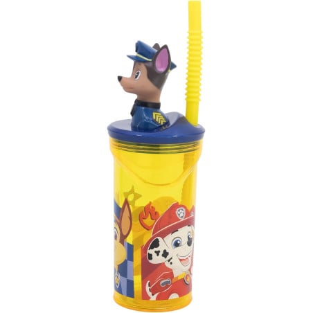 Vaso Figura 3D 360Ml Paw Patrol