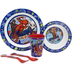 Set Micro Kids 5 Piezas Spiderman 2