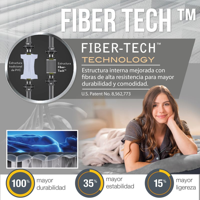 Colchón Hinchable Intex Dura-Beam Standard Classic Downy