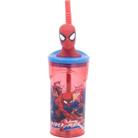 Vaso Figura 3D 360 Ml Spiderman