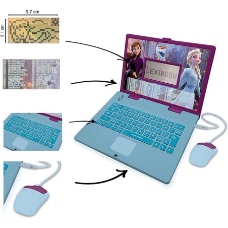 Ordenador Portatil Educativo Frozen