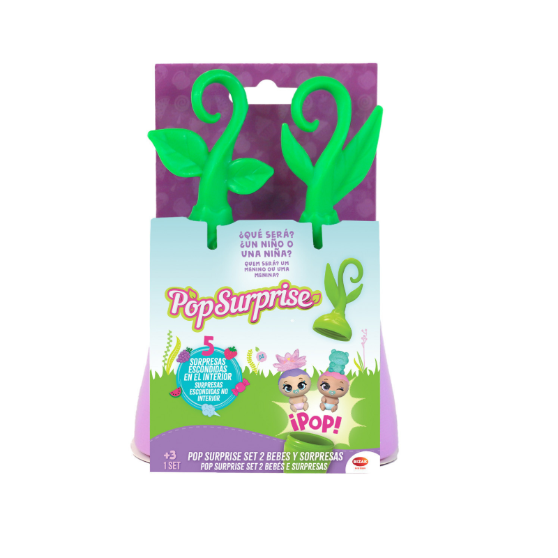 POP Surprise Set 2 Bebes Y Sorpresas De Bizak