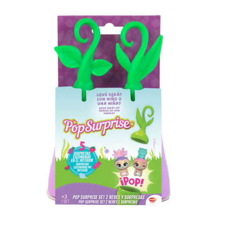 POP Surprise Set 2 Bebes Y Sorpresas De Bizak