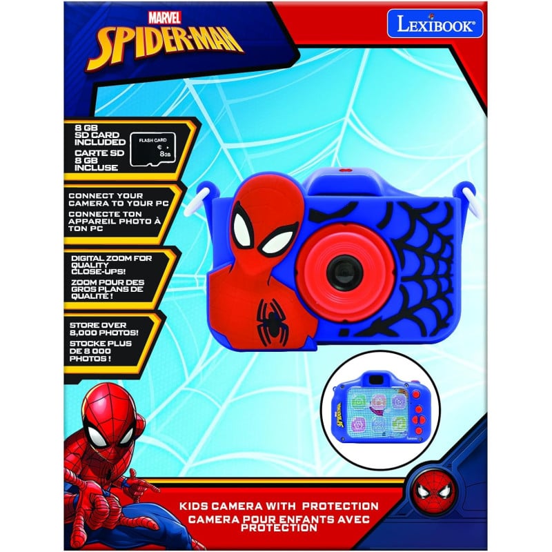Cámara Infantil Con Proteccion De Spiderman