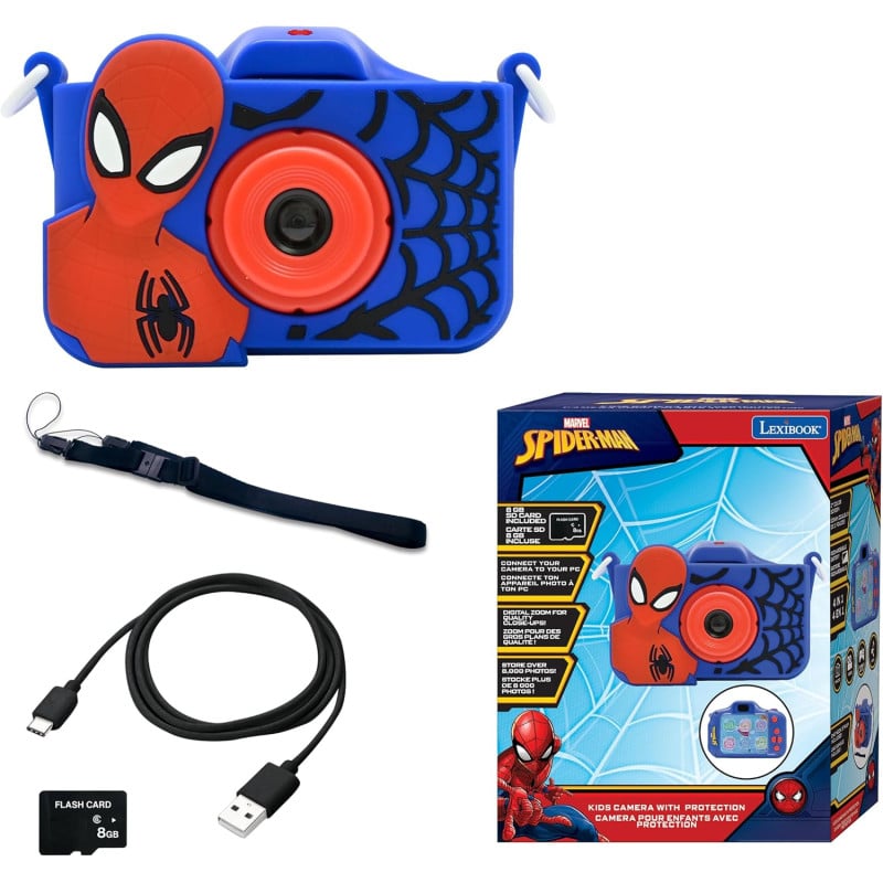 Cámara Infantil Con Proteccion De Spiderman