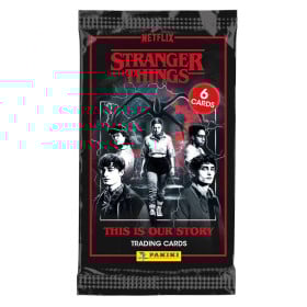 Panini Strangers Things Sobre Con 6 Cartas