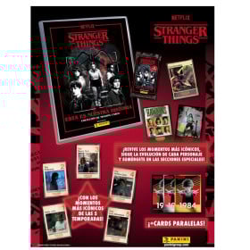 Panini Strangers Things Sobre Con 6 Cartas 2