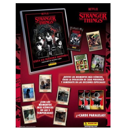 Panini Strangers Things Sobre Con 6 Cartas