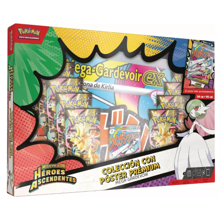 Pokemon Mega Evolución Héroes Ascendente