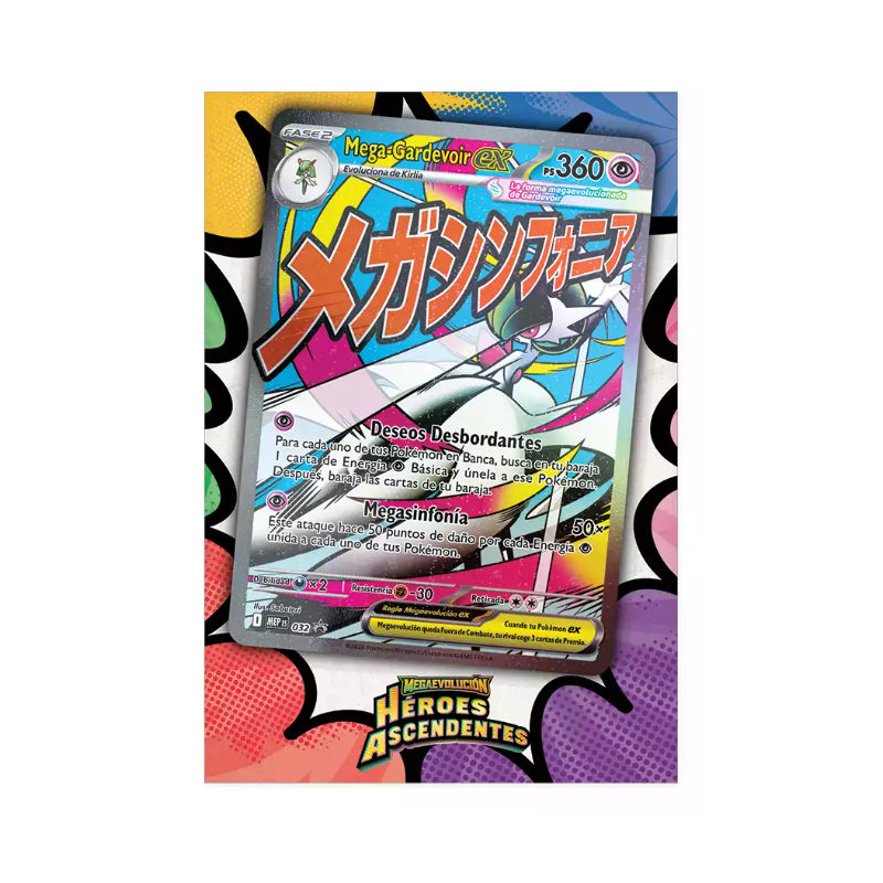 Pokémon Mega Evolución Héroes Ascendente