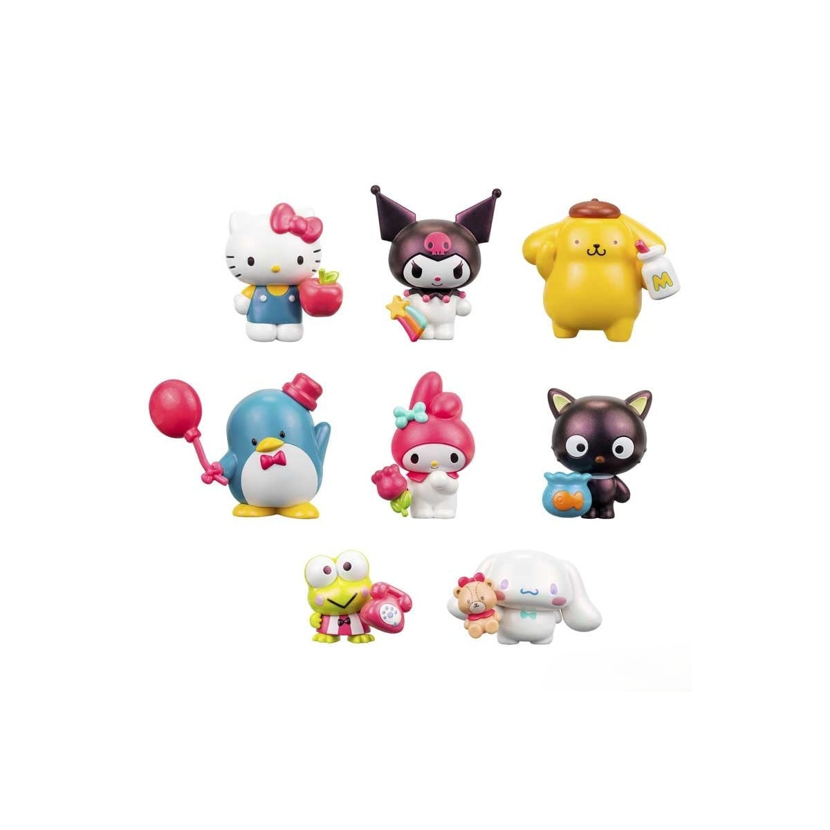 Hello Kitty And Friends Pack 8 Figuras