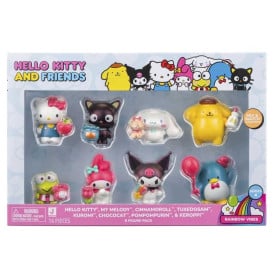Hello Kitty And Friends Pack 8 Figuras