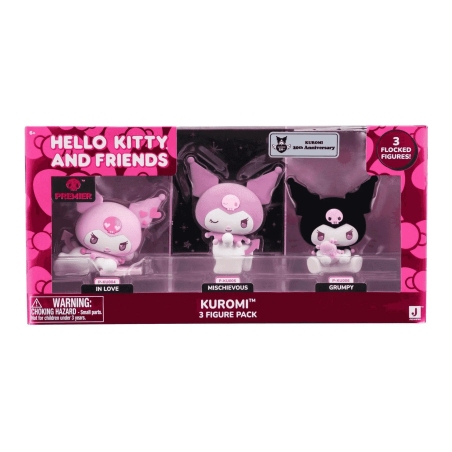 Hello Kitty Set De 3 Figuras 10 cm