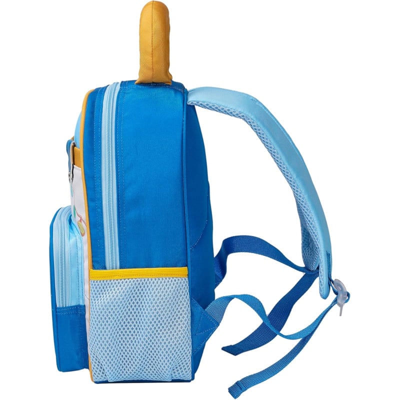 Mochila Bluey 30Cm Bolsillo Frontal