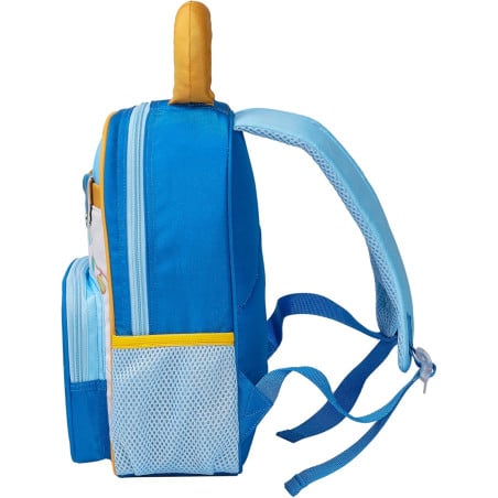 Mochila Bluey 30Cm Bolsillo Frontal