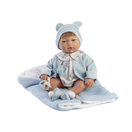 Guca Reborn Rober Con Pelo Natural Moreno De Muñecas Guca