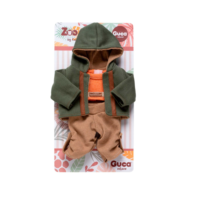 Guca Conjunto Pantalón De Pana Y Camiseta De Muñecas Guca