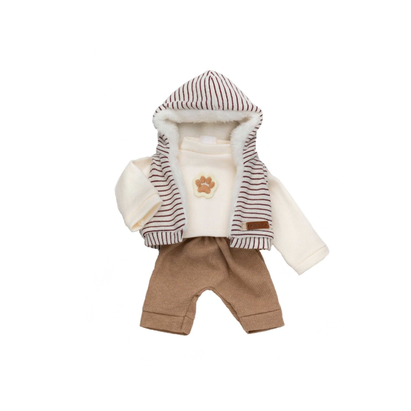 Guca Conjunto Jersey Blanco, Chaleco Y Pantalón...