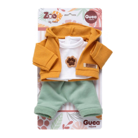 Guca Conjunto Camiseta Manga Corta Con Huella 32 Cm De Muñecas Guca