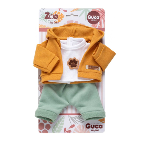 Guca Conjunto Camiseta Manga Corta Con Huella 32 Cm De Muñecas Guca