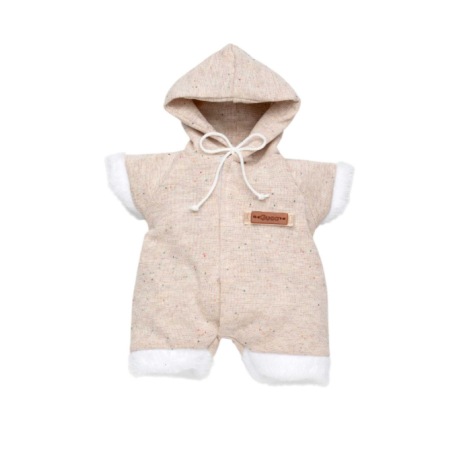 Guca Mono De Punto Con Puños Y Mangas De Pelo 32 Cm