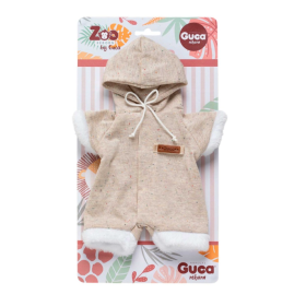 Guca Mono De Punto Con Puños Y Mangas De Pelo 32 Cm De Muñecas Guca