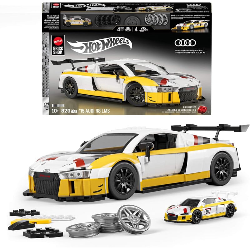 Hot Wheels Brick Shop Audi R8 Lms 2015  De Mattel