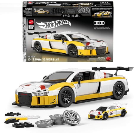 Hot Wheels Brick Shop Audi R8 Lms 2015  De Mattel