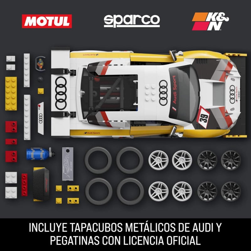 Hot Wheels Brick Shop Audi R8 Lms 2015