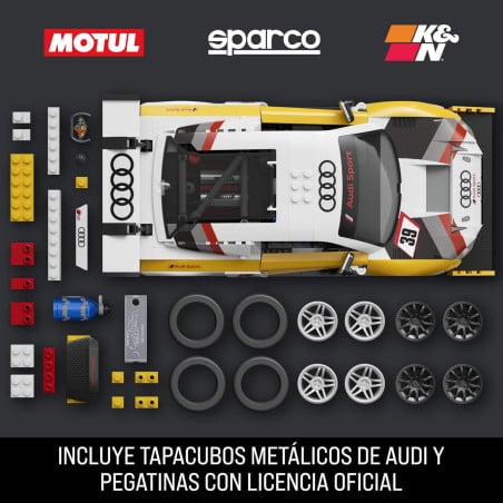 Hot Wheels Brick Shop Audi R8 Lms 2015