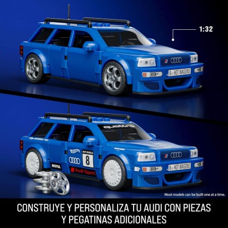 Hot Wheels Brick Shop Audi Avant RS2 1994