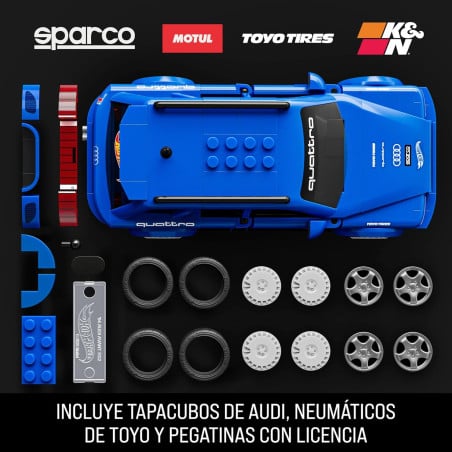 Hot Wheels Brick Shop Audi Avant RS2 1994