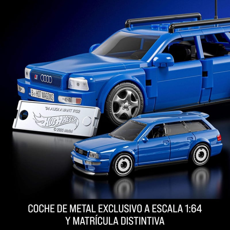 Hot Wheels Brick Shop Audi Avant RS2 1994