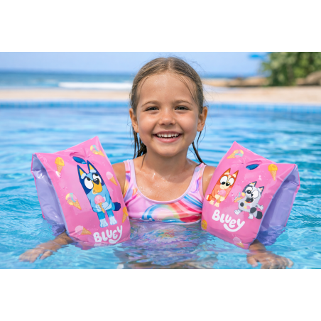 Manguitos Bluey Y Bingo Rosa