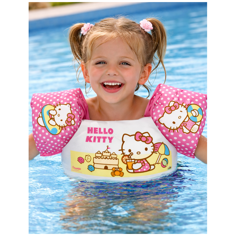 Chaleco Con Manguitos Hello Kitty