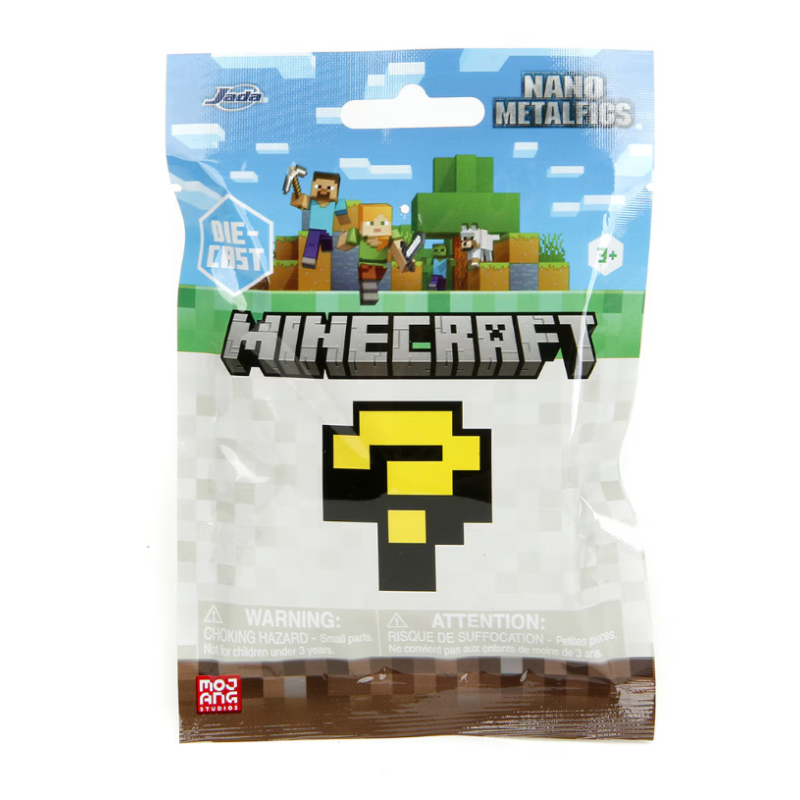 Minecraft Nano Metalics 4 cm Sobre Sorpresa