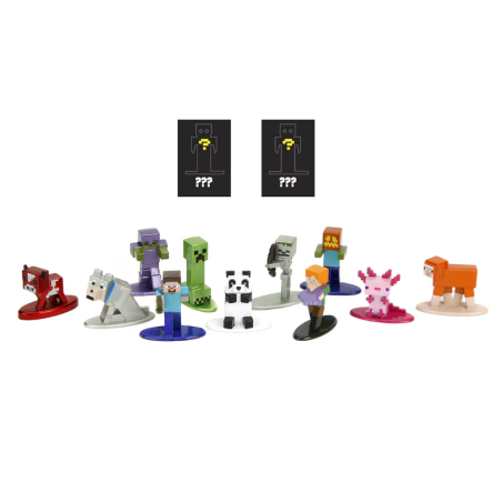 Minecraft Nano Metalics 4 cm Sobre Sorpresa