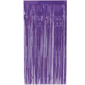 Cortina De Fiesta Morada 1x2 m