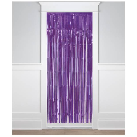 Cortina De Fiesta Morada 1x2 m